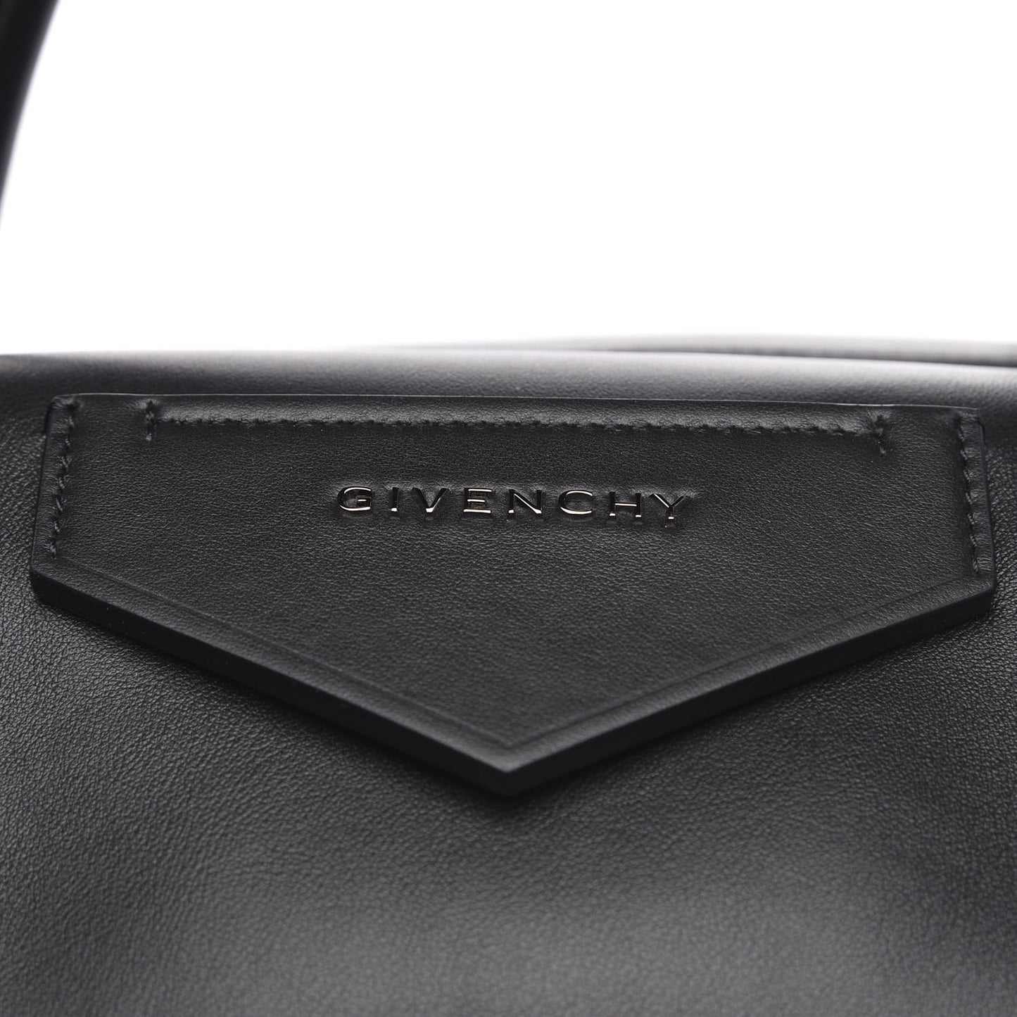 Smooth Calfskin Large Soft Antigona Black