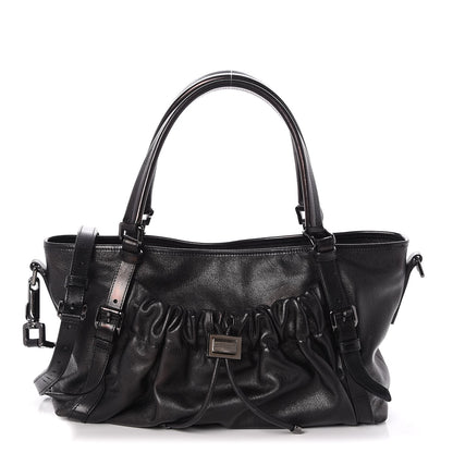 Burberry Calfskin Dallinger Satchel Black 1 of 9