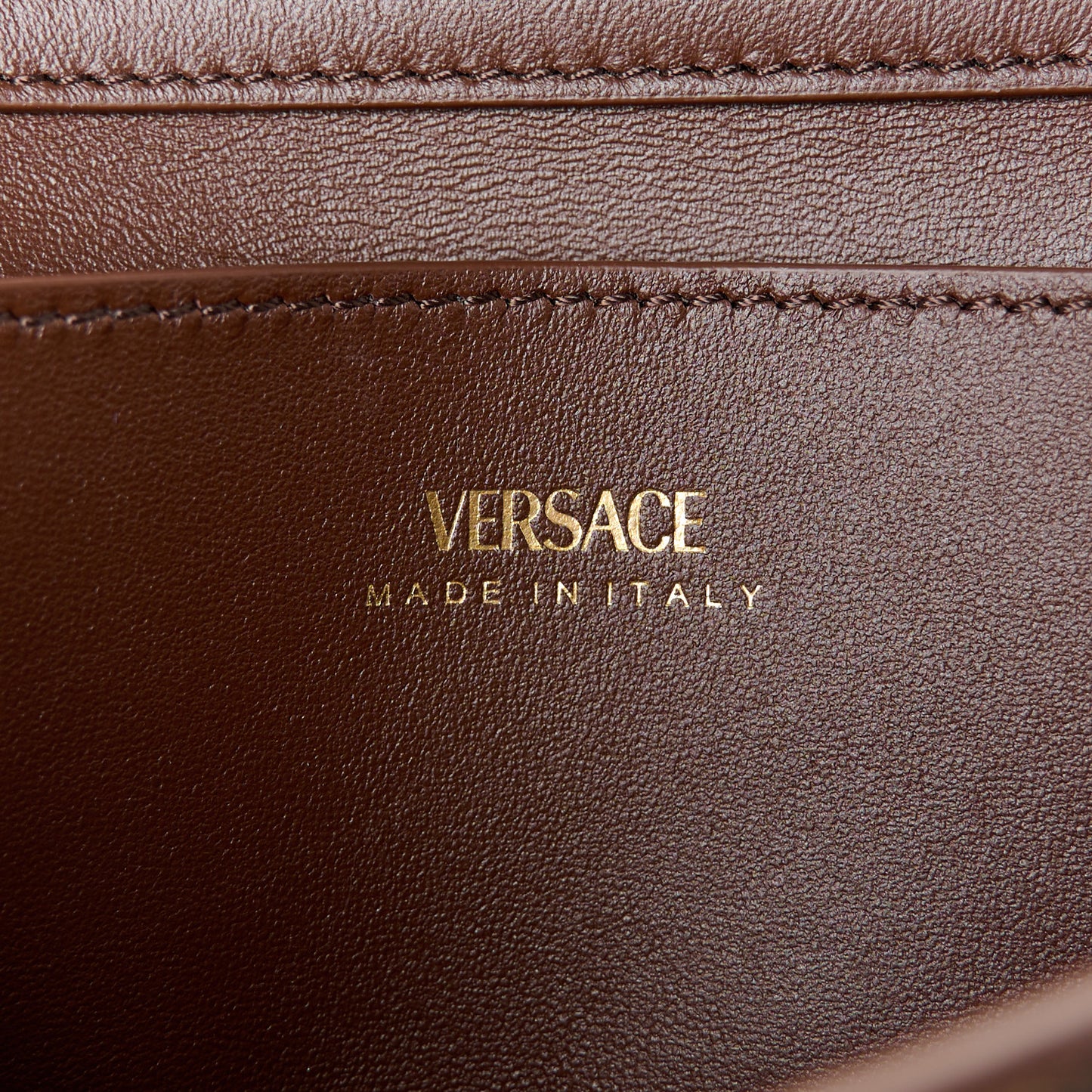 Calf Hair Medusa 95 Wallet On Chain Animalier