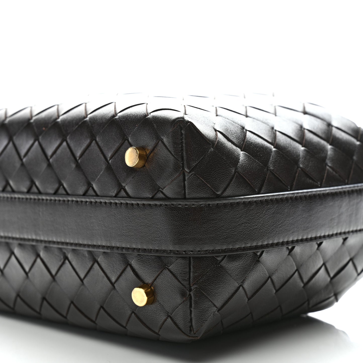 Calfskin Nappa Intrecciato Mini Wallace Fondant