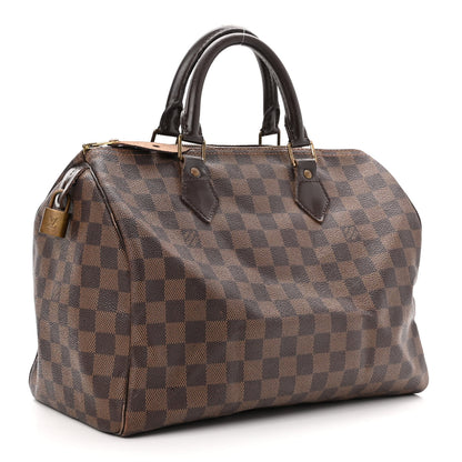 Louis Vuitton Damier Ebene Speedy 30 3 of 18