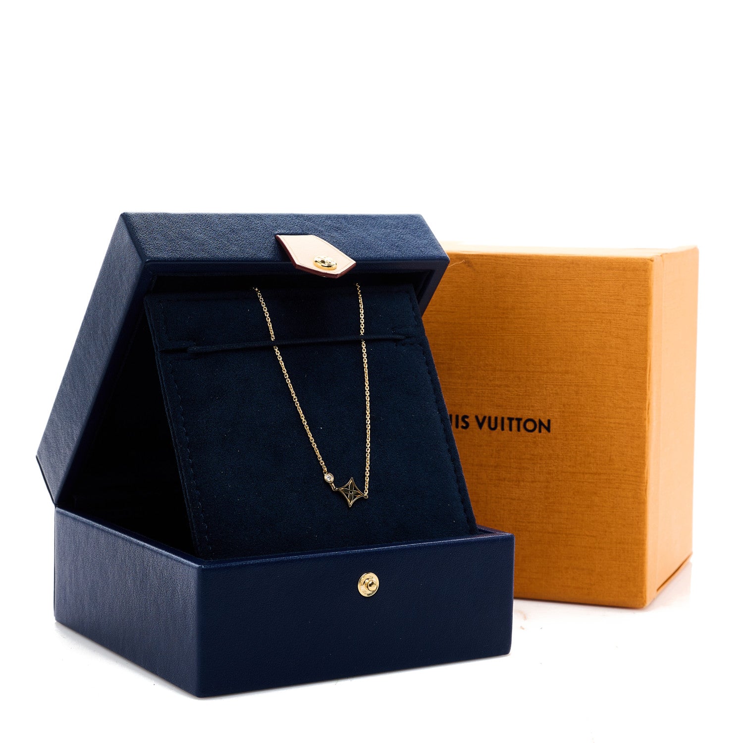 Louis Vuitton 18K Pink Gold Diamond Idylle Blossom Pendant Necklace 6 of 7
