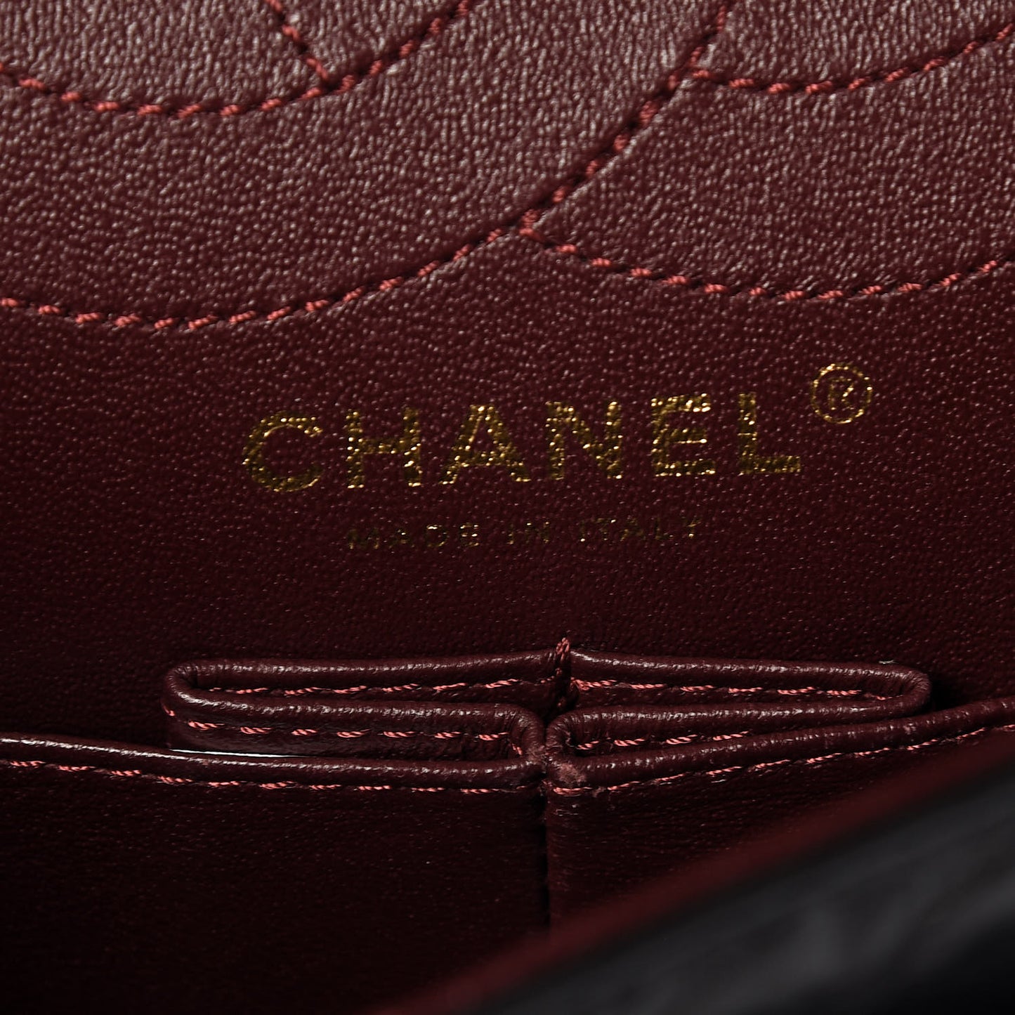 Aged Calfskin Quilted 2.55 Reissue 225 Flap Black