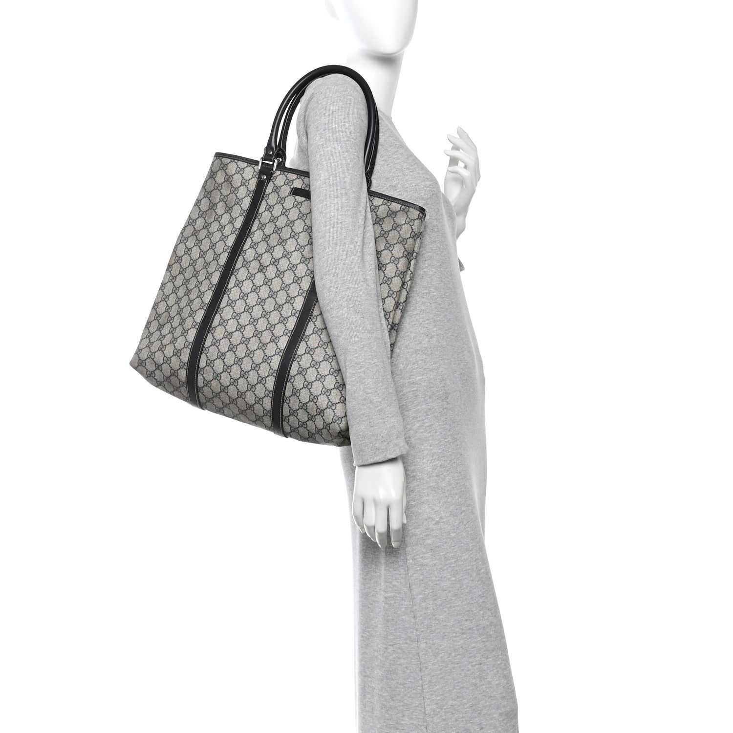 Gucci GG Plus Monogram Joy Vertical Tote Navy 2 of 12