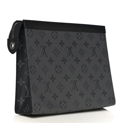 Louis Vuitton Monogram Eclipse Reverse Pochette Voyage MM 3 of 9