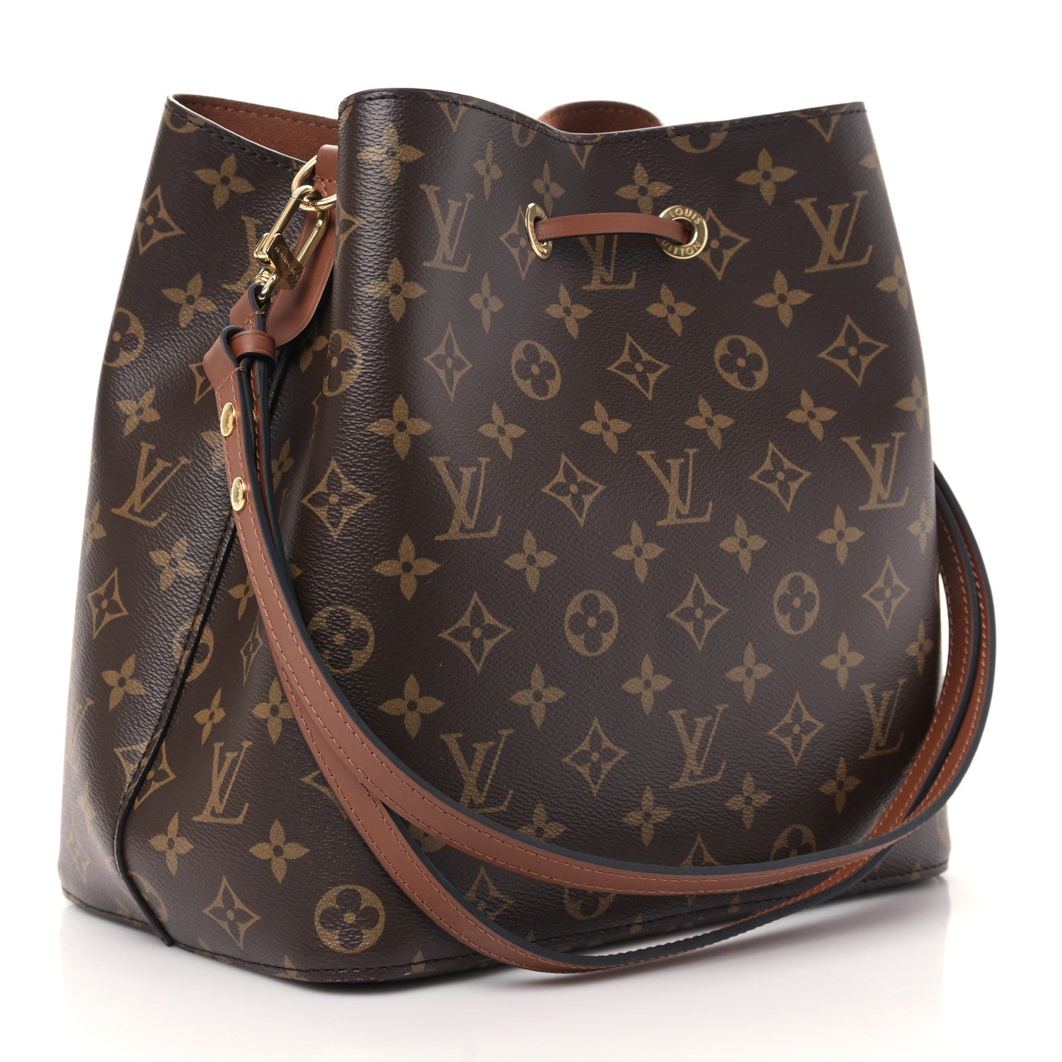 Louis Vuitton Monogram Neonoe MM Caramel 3 of 8