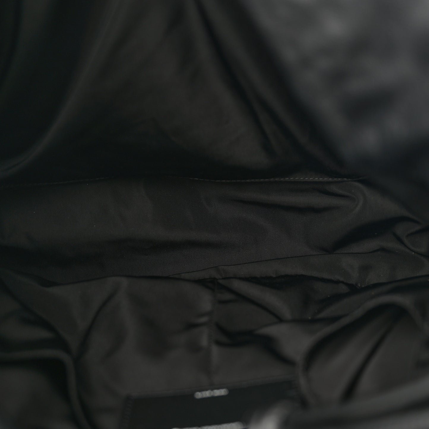 Lambskin Large Ryan Puffer Bag Black