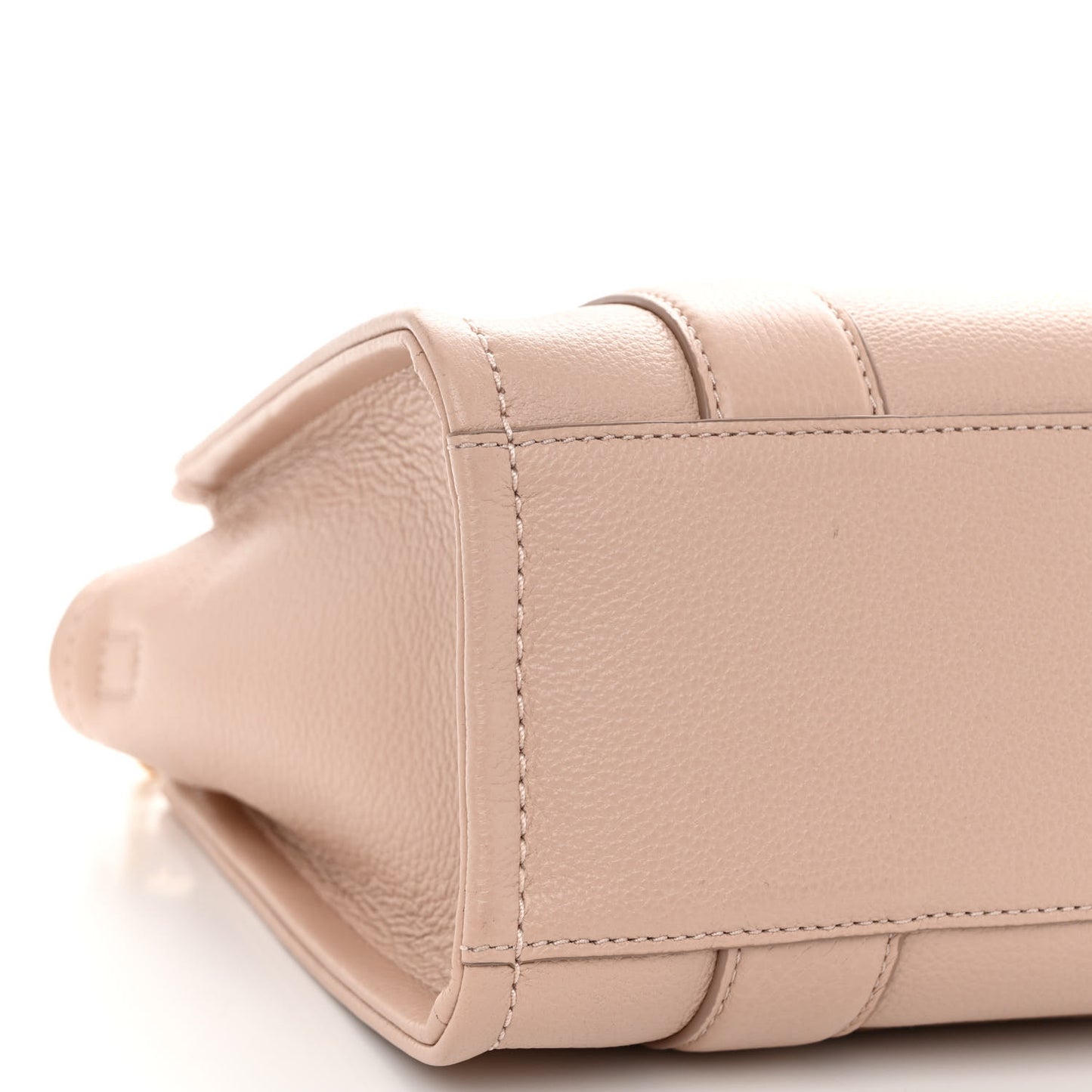 Grained Calfskin Small The Tote Bag Rose Dust