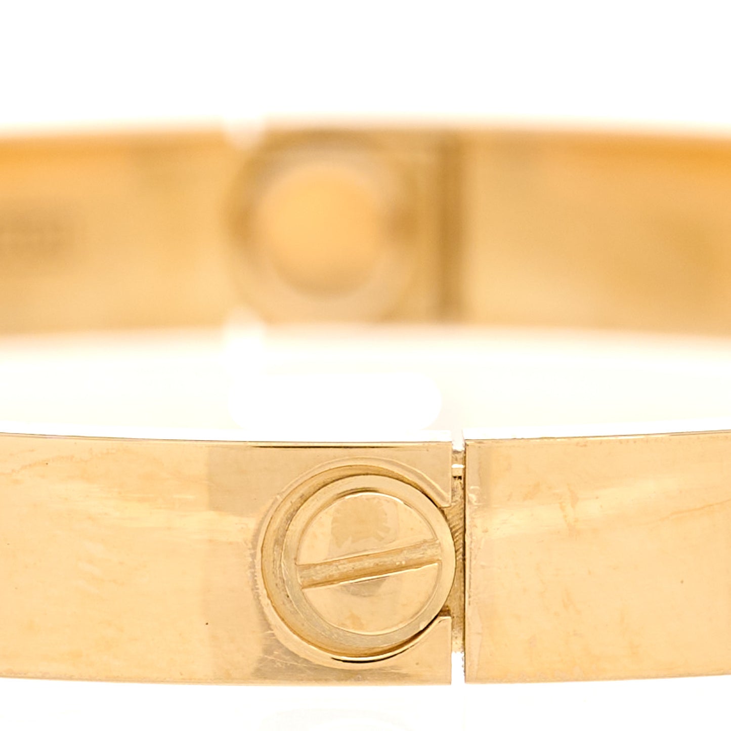 18K Yellow Gold LOVE Bracelet 17