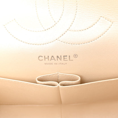 Chanel Metallic Aged Calfskin Quilted 2.55 Reissue 226 Flap White 6 of 10