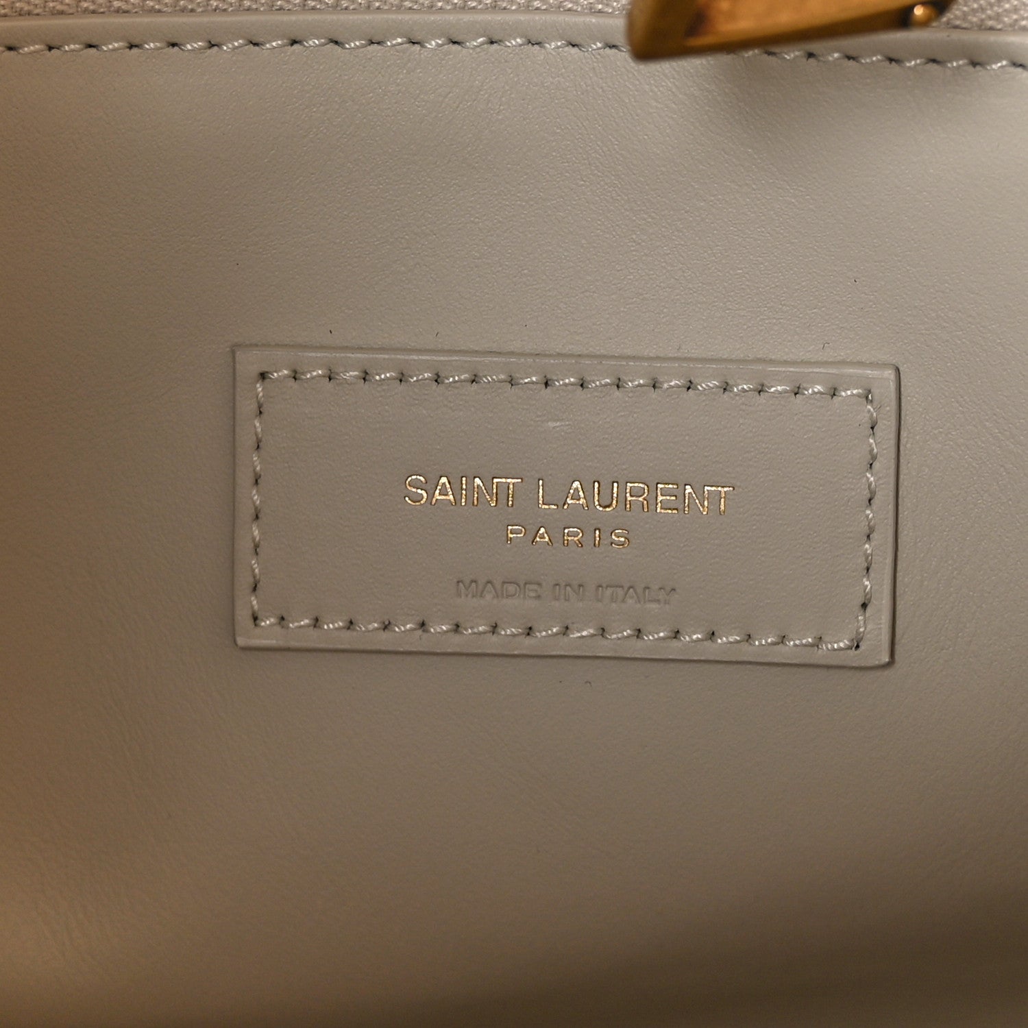 Saint Laurent Smooth Calfskin Large Le 5 A 7 Soft Hobo Blanc Vintage 6 of 10