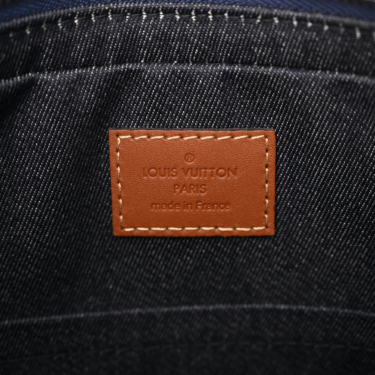 Taurillon Trio Messenger Denim Blue