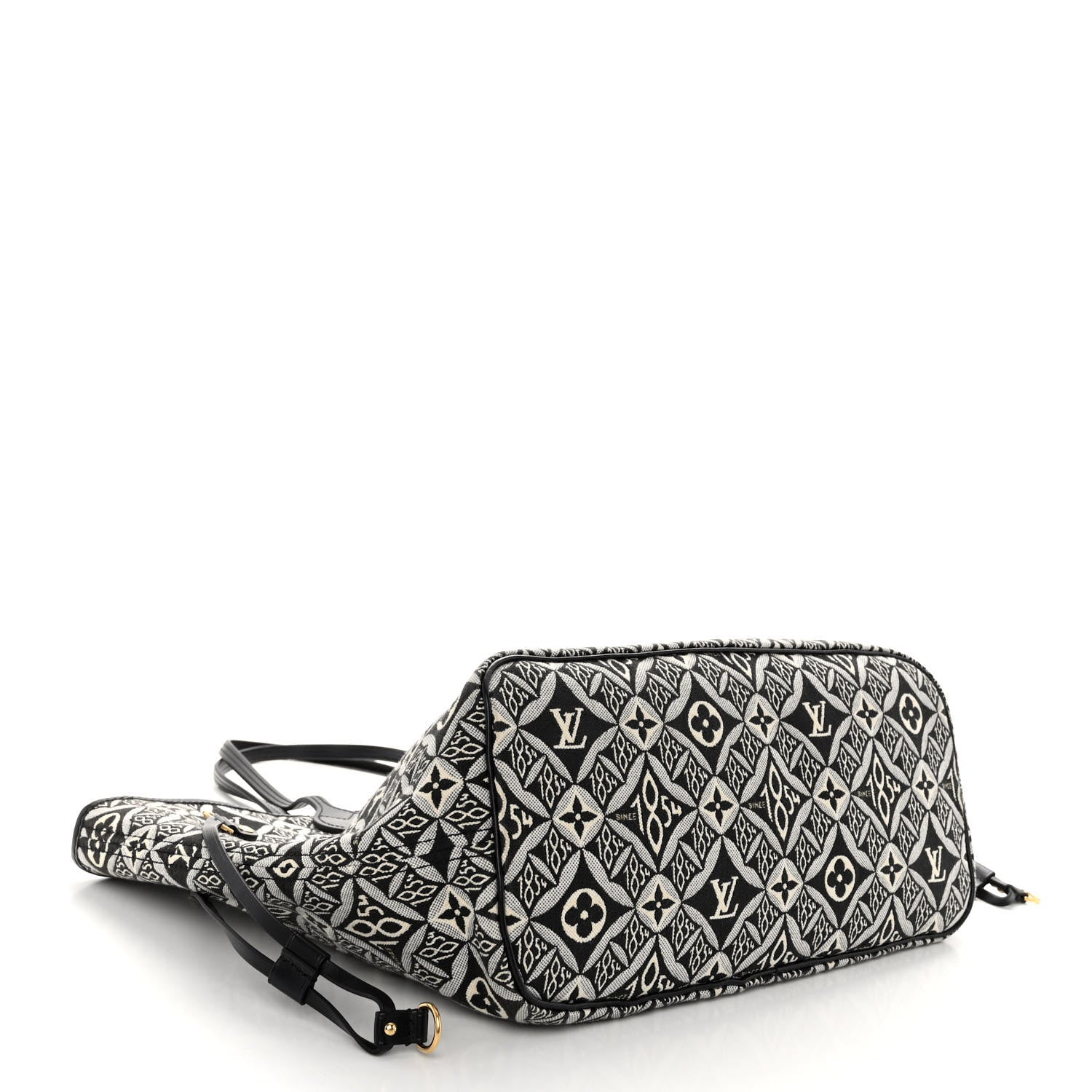 Louis Vuitton Jacquard Since 1854 Neverfull MM Grey 5 of 10