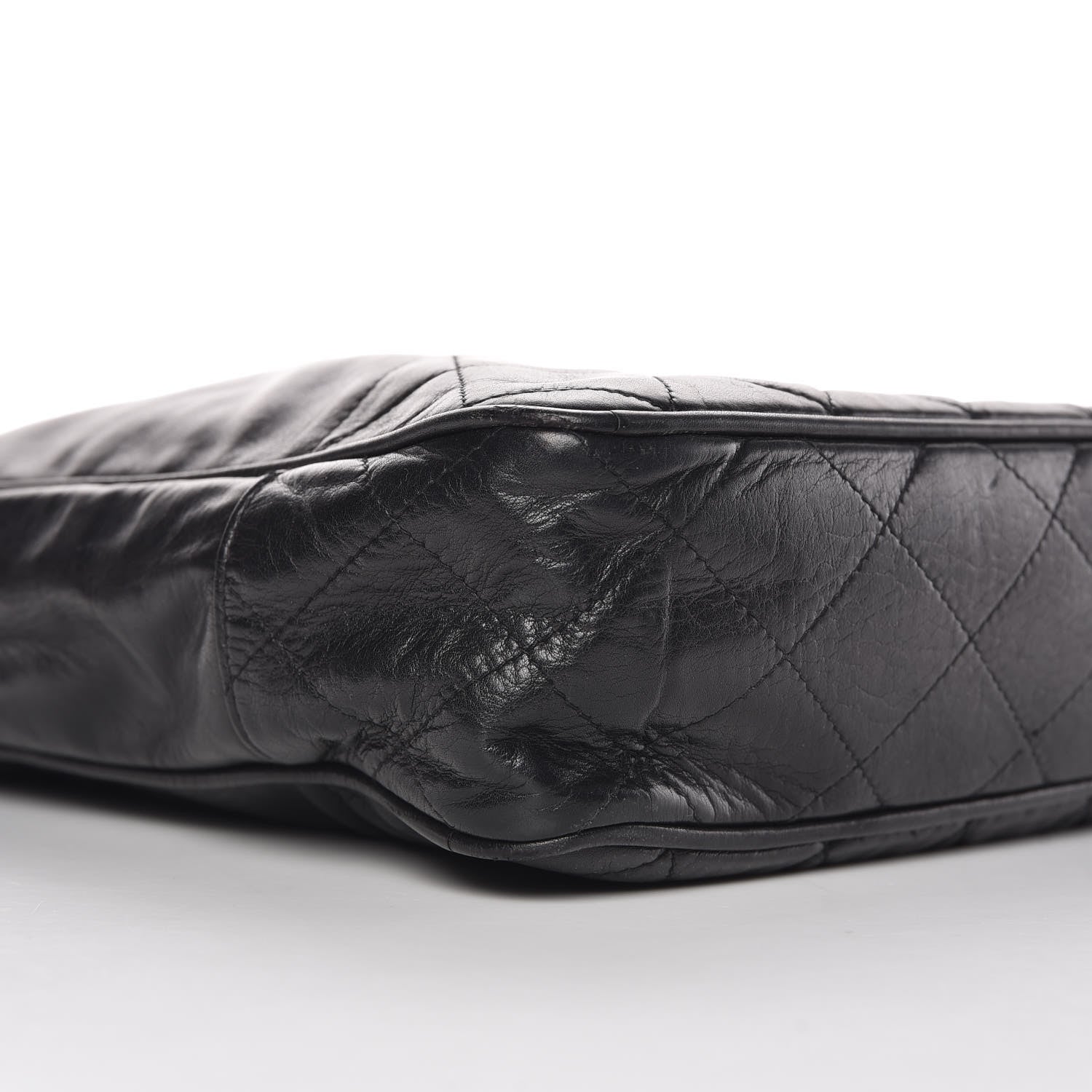 Chanel Lambskin Shopping Tote Black 8 of 11