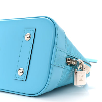 Louis Vuitton Epi Jacquard Alma BB Turquoise 9 of 9