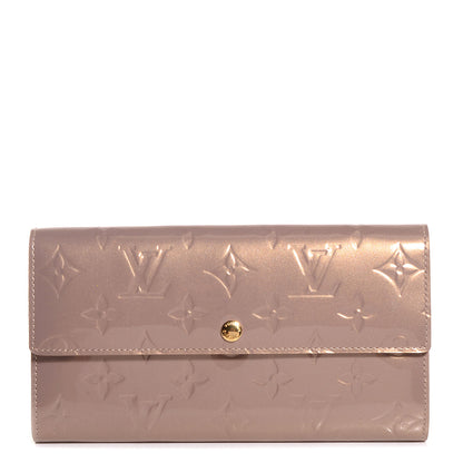 Louis Vuitton Vernis Sarah Wallet Beige Poudre 1 of 8