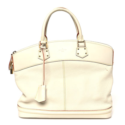 Louis Vuitton Suhali Lockit MM White 1 of 9