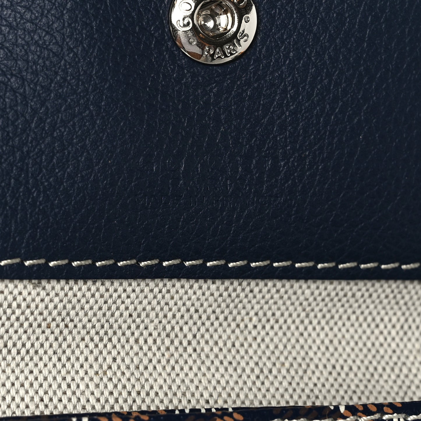 Goyardine Saint Louis PM Navy