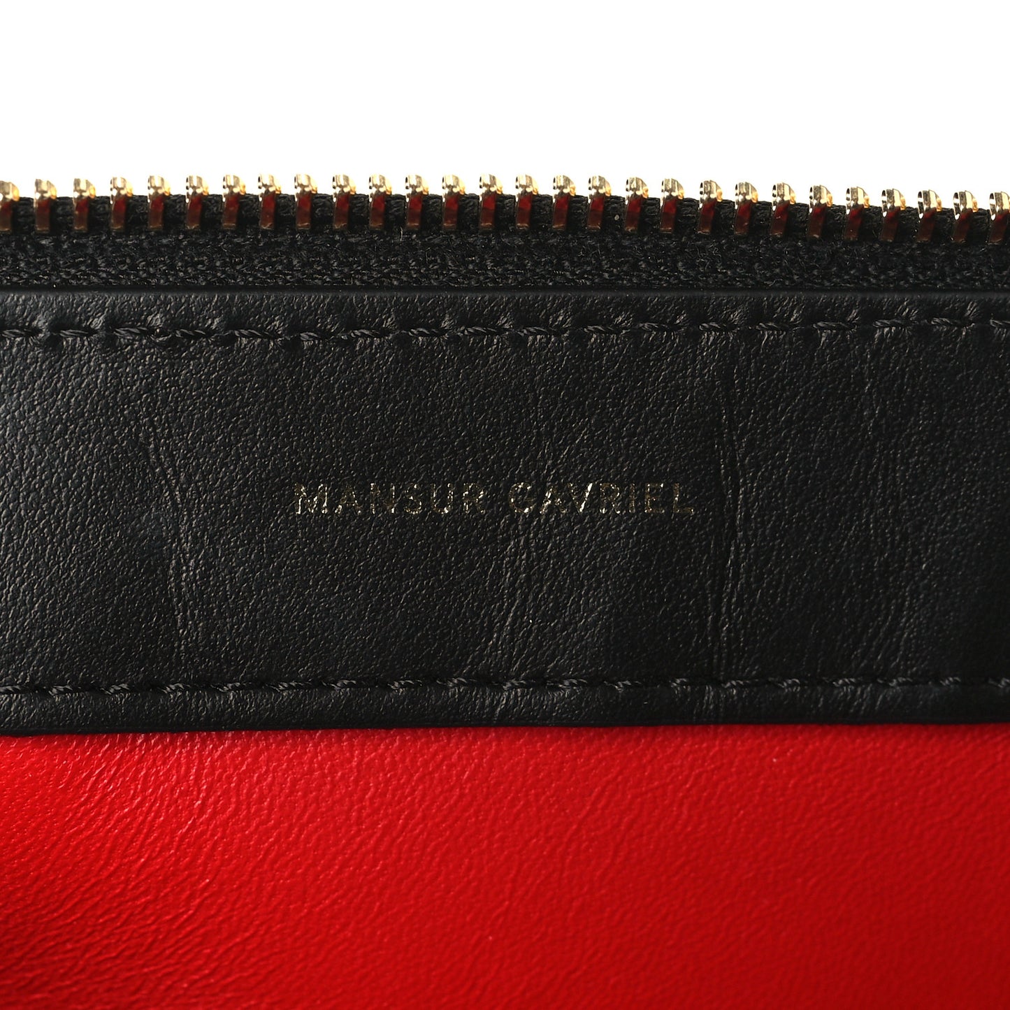 Calfskin M Frame Clutch Black