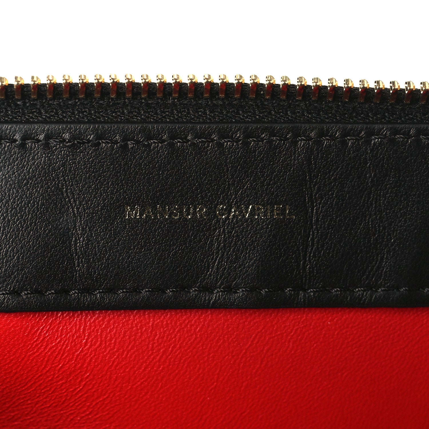 Mansur Gavriel Calfskin M Frame Clutch Black 6 of 9