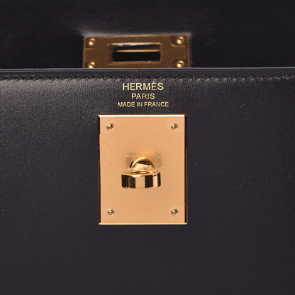 Hermes Box Kelly Sellier 28 Black 27 of 37