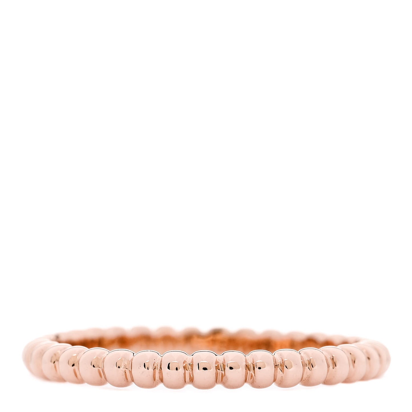 18K Rose Gold Small Perlee Ring 55 7.25