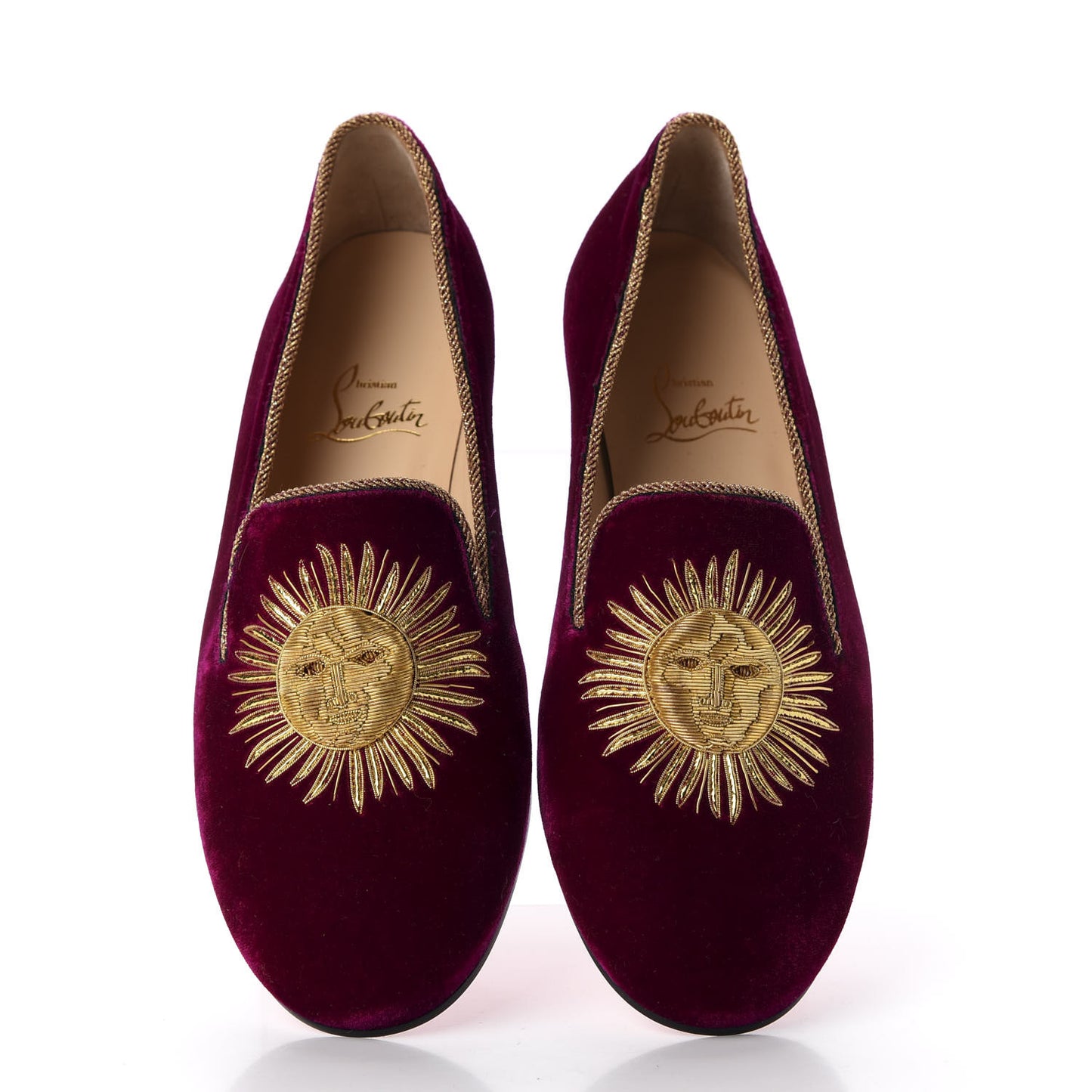 Velvet Morning Sakouette Flat Loafers 37.5 Figue
