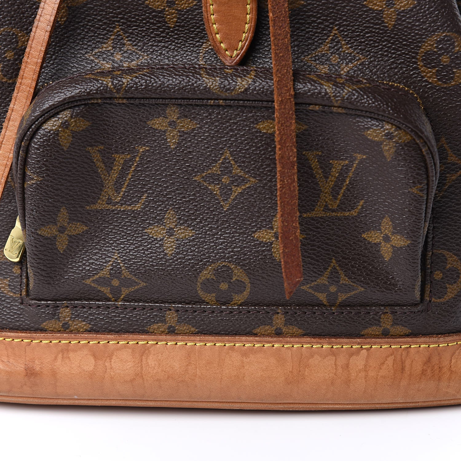 Louis Vuitton Monogram Montsouris MM Backpack 13 of 14