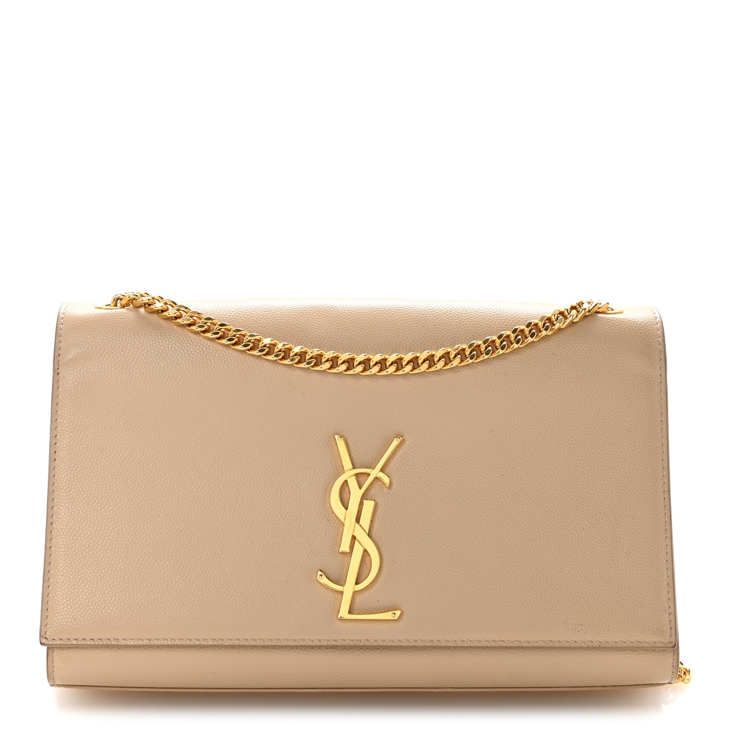 Grain De Poudre Medium Monogram Kate Satchel Nude Powder