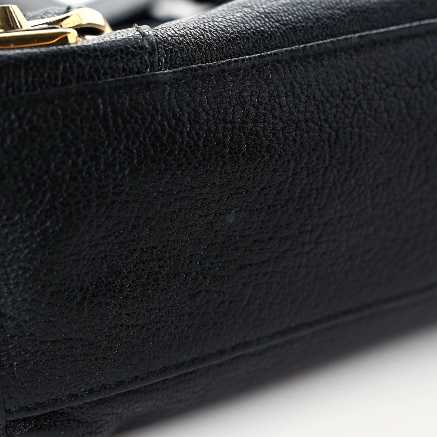 Balenciaga Chevre Gold Metallic Edge Hardware Mini City Black 11 of 11