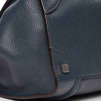 Celine Drummed Calfskin Mini Luggage Orage 8 of 10