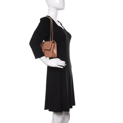 Chanel Lambskin Quilted Small Double Flap Brown 2 of 11