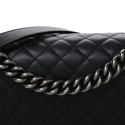 Chanel Caviar Quilted New Medium Boy Flap Black 7 of 9