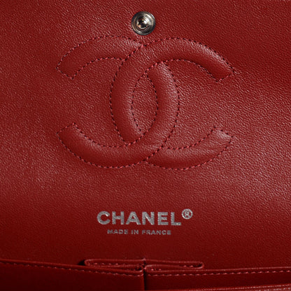 Chanel Caviar Quilted Medium Double Flap Red 7 of 9
