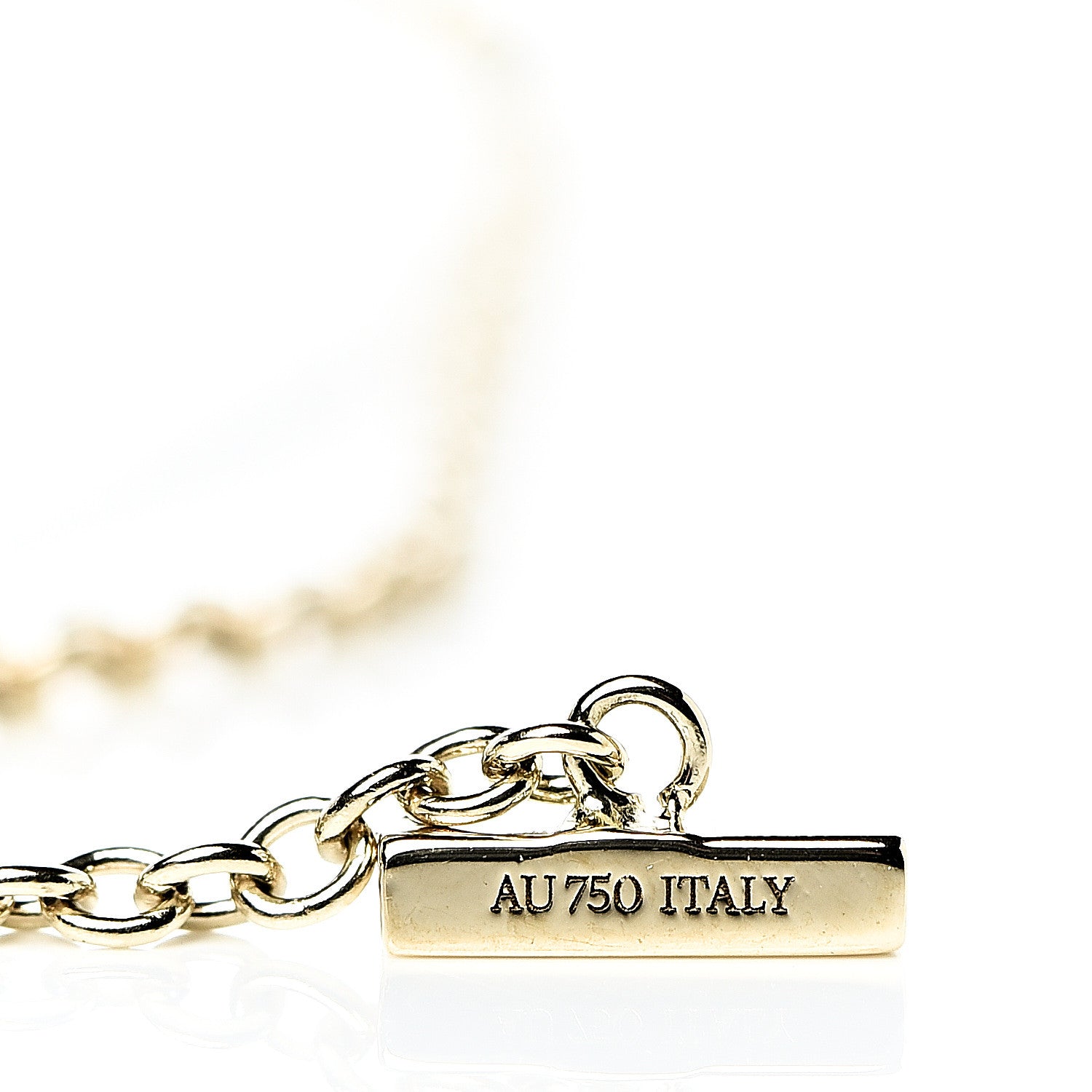 Tiffany 18K Yellow Gold T Smile Bracelet 4 of 5