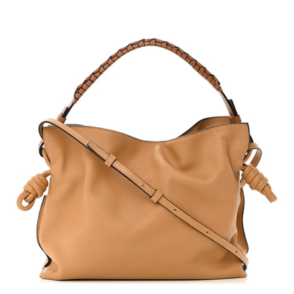 Loewe Nappa Flamenco Knot Clutch Warm Desert 1 of 10