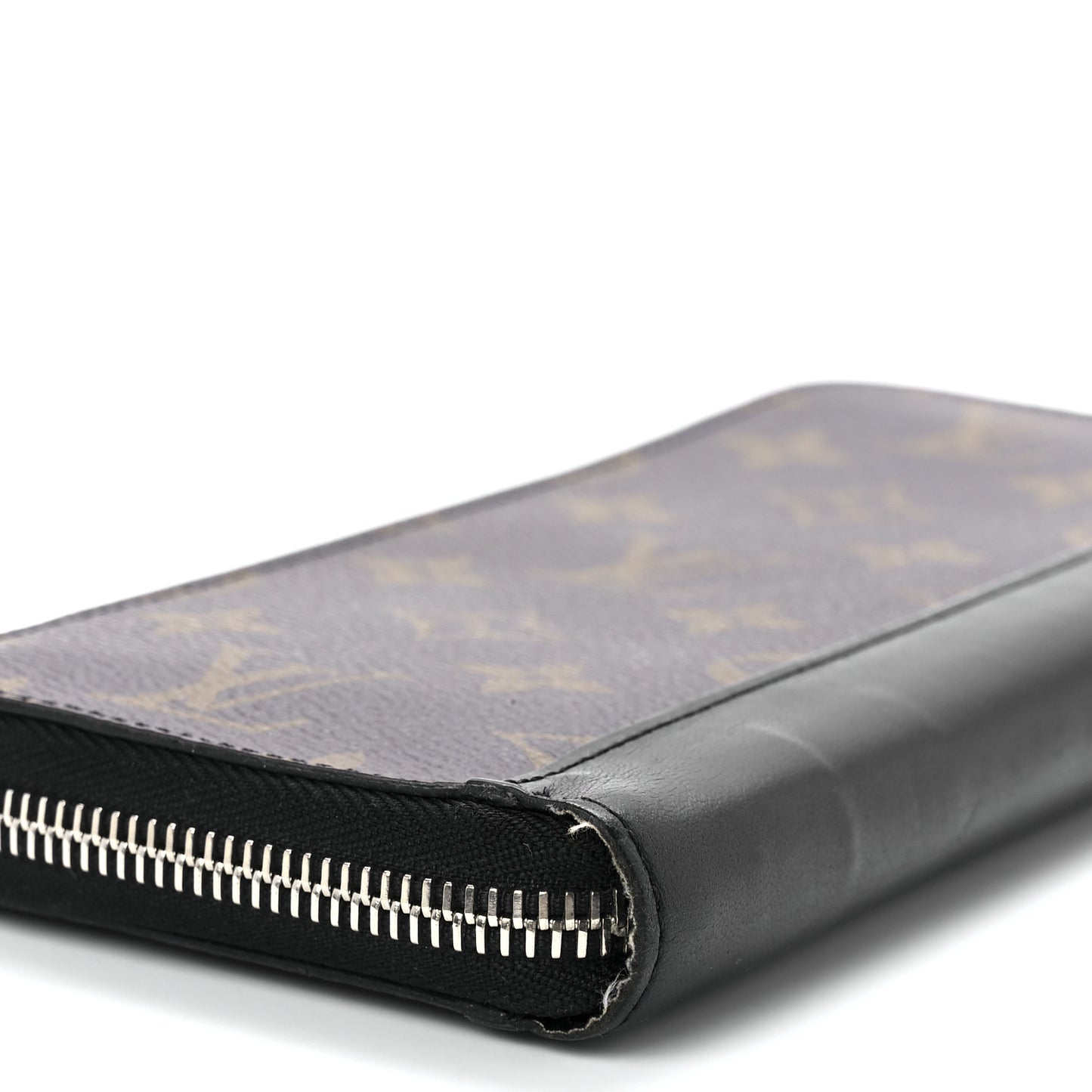 Monogram Macassar Vertical Zippy Wallet