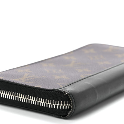 Louis Vuitton Monogram Macassar Vertical Zippy Wallet 11 of 12