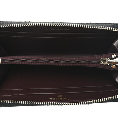 Chanel Caviar Quilted Medium Zip Around Wallet Black 5 of 8