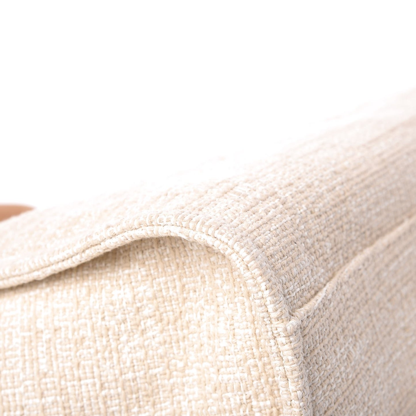 Canvas Large Deauville Tote Light Beige