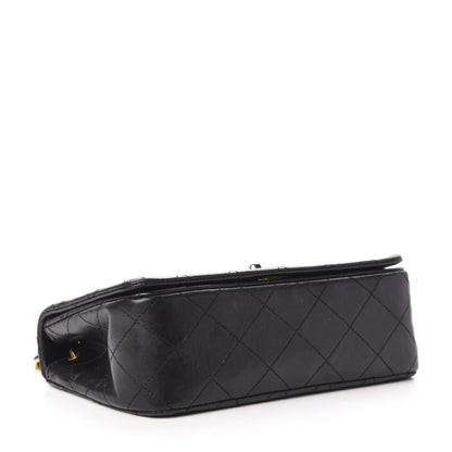 Chanel Lambskin Quilted Mini Flap Black 4 of 9