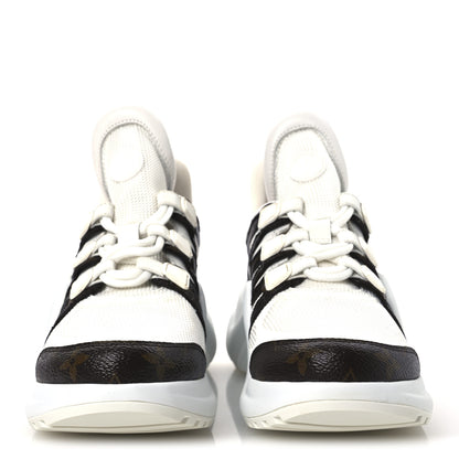 Louis Vuitton Patent Monogram LV Archlight Sneakers 37 White 3 of 11