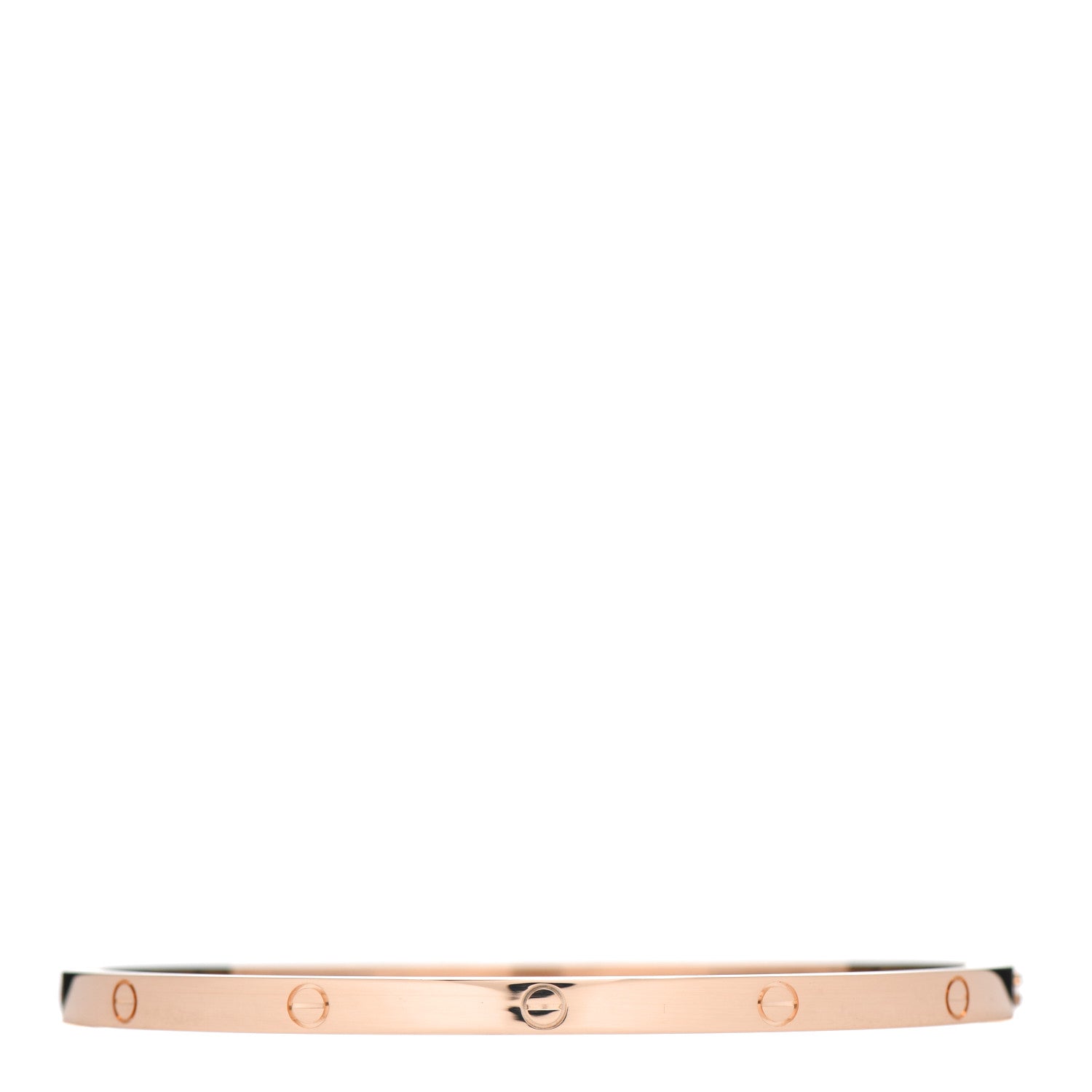 Cartier 18K Pink Gold Small LOVE Bracelet 18 1 of 4
