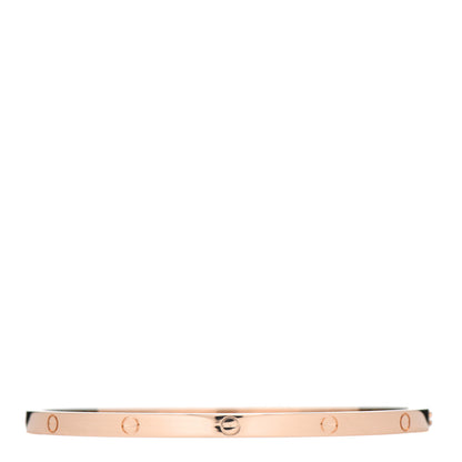 Cartier 18K Pink Gold Small LOVE Bracelet 18 1 of 4