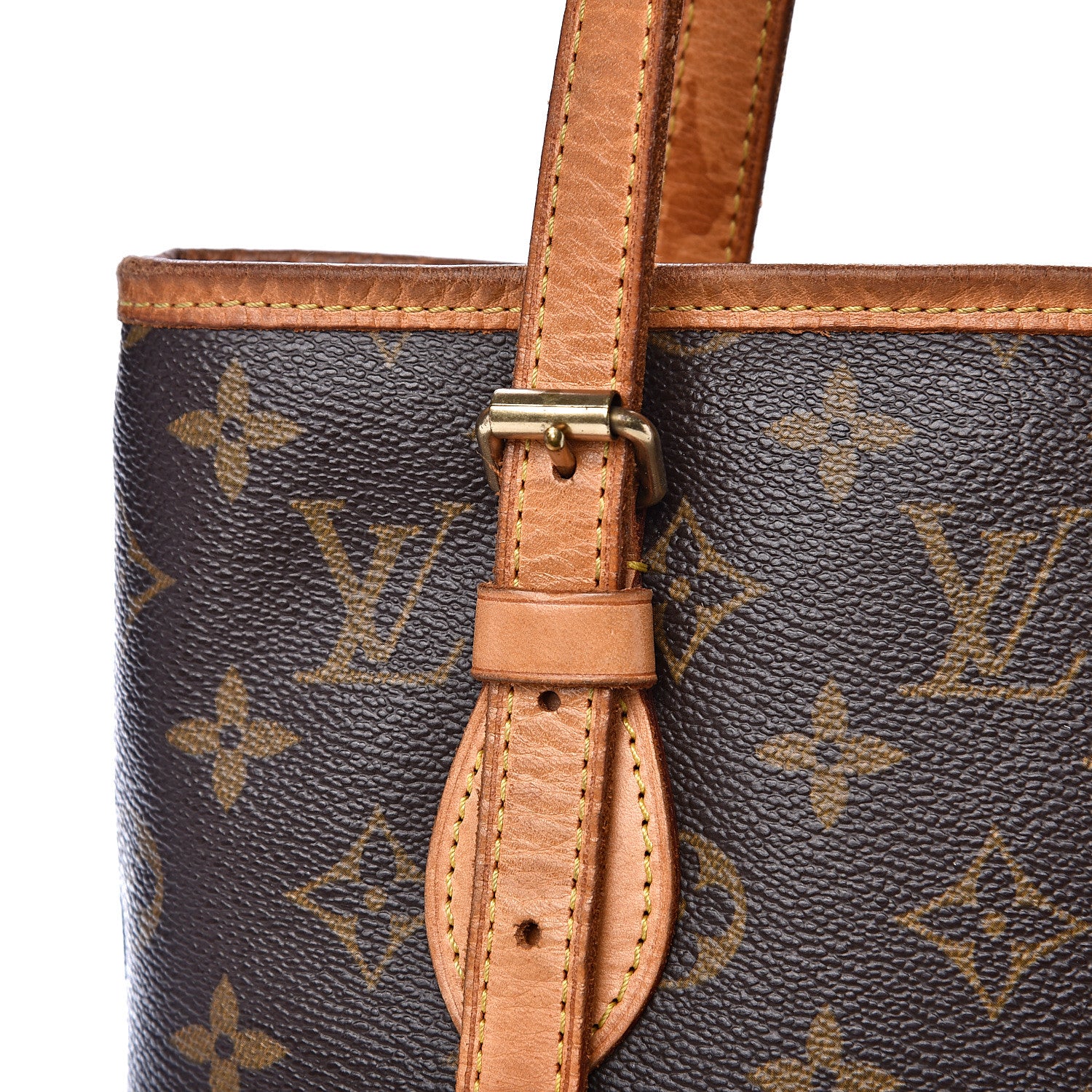 Louis Vuitton Monogram Petit Bucket 23 15 of 17