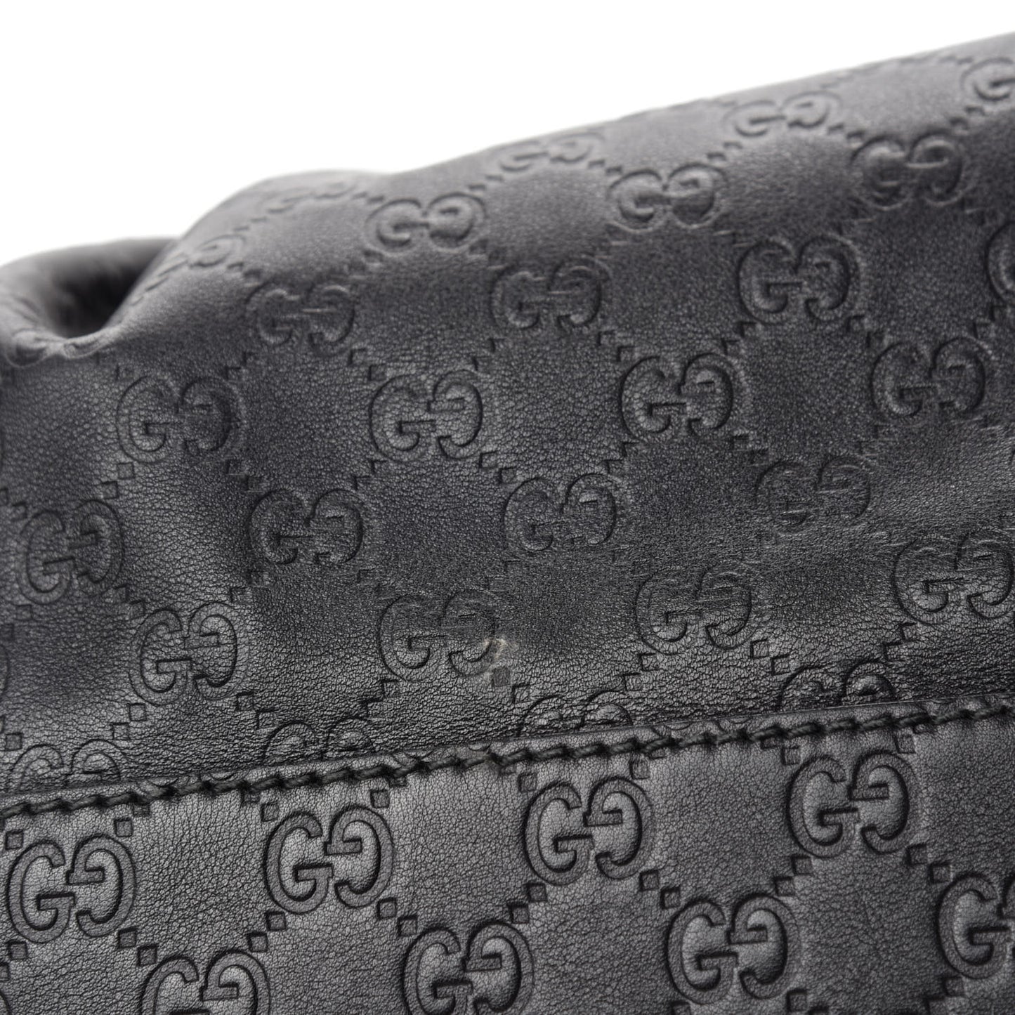 Guccissima Large Sukey Tote Black