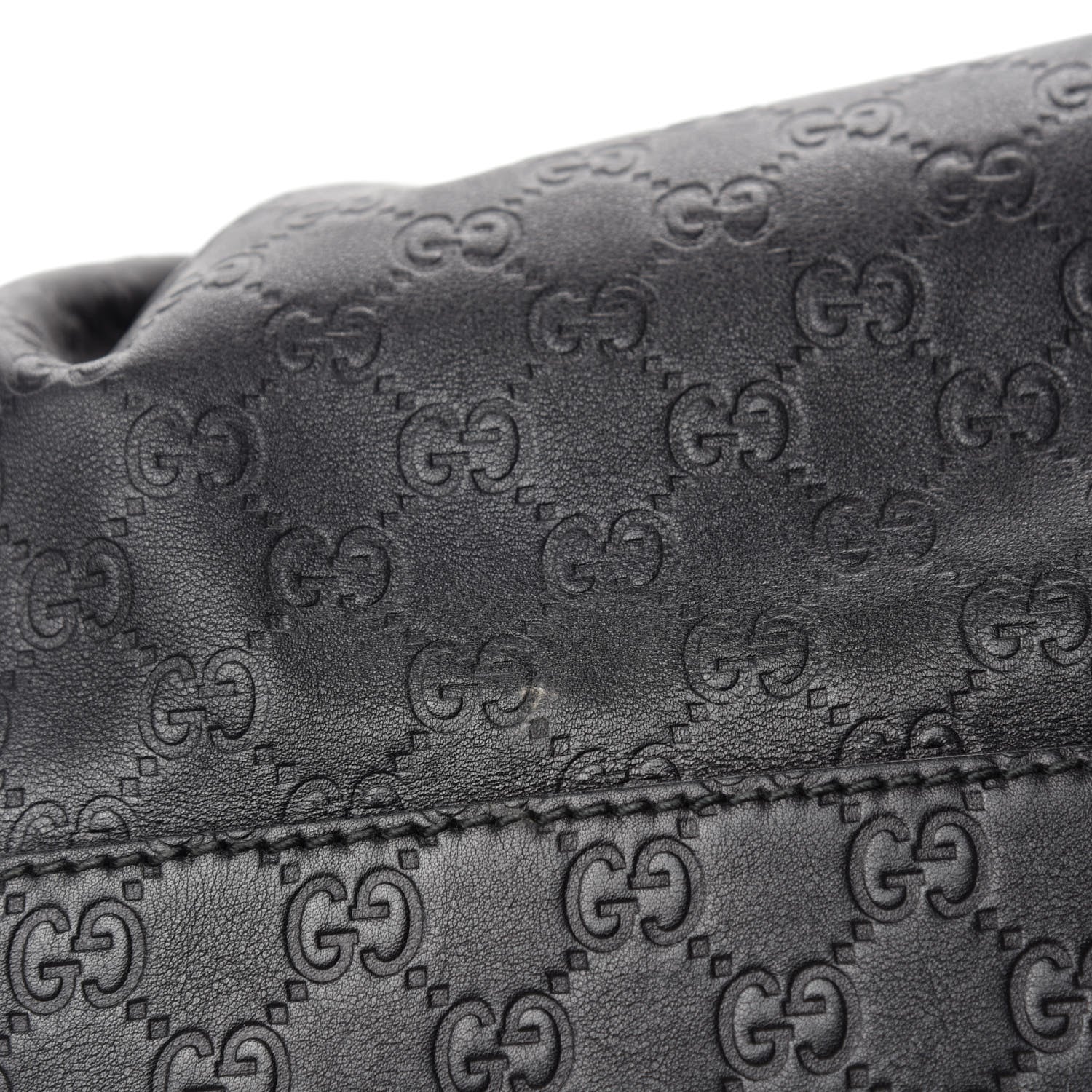 Gucci Guccissima Large Sukey Tote Black 10 of 19