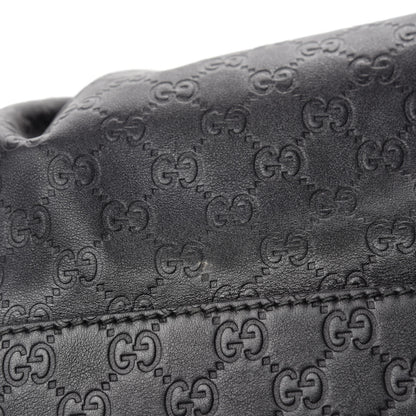 Gucci Guccissima Large Sukey Tote Black 10 of 19