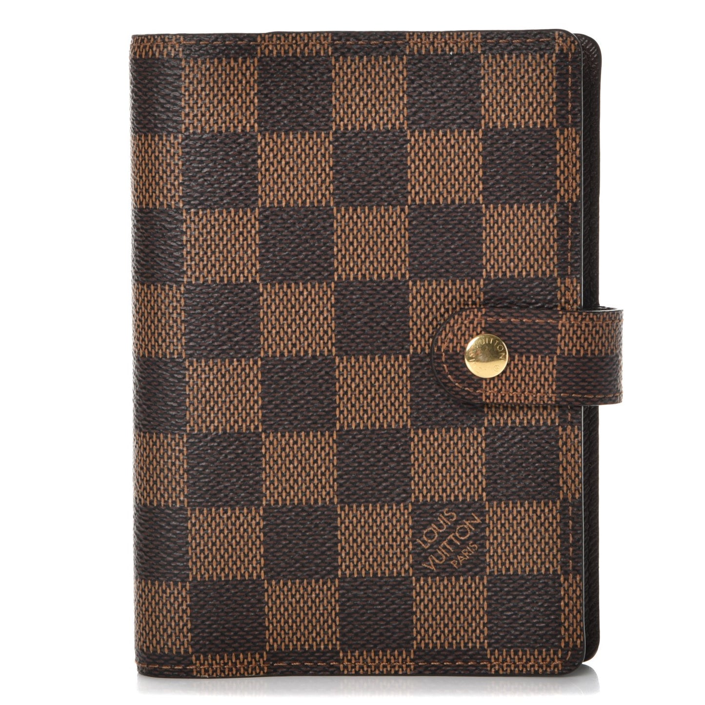 Damier Ebene Small Ring Agenda Cover