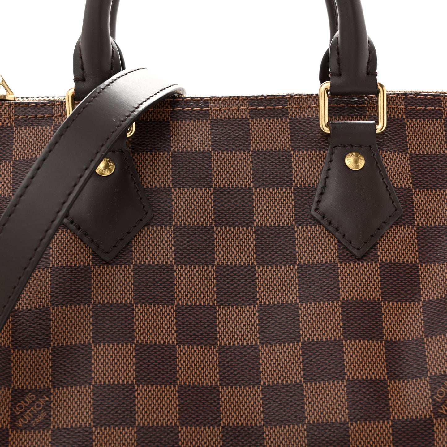 Damier Ebene Speedy Bandouliere 25